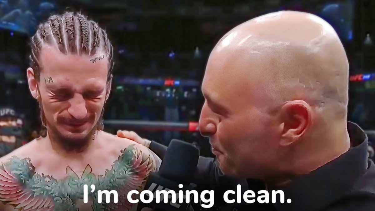 SugaSeanMMA's tweet photo. Coming clean about my suspension from fighting. https://t.co/c59fLQCMl4 https://t.co/3VPZZbiiba