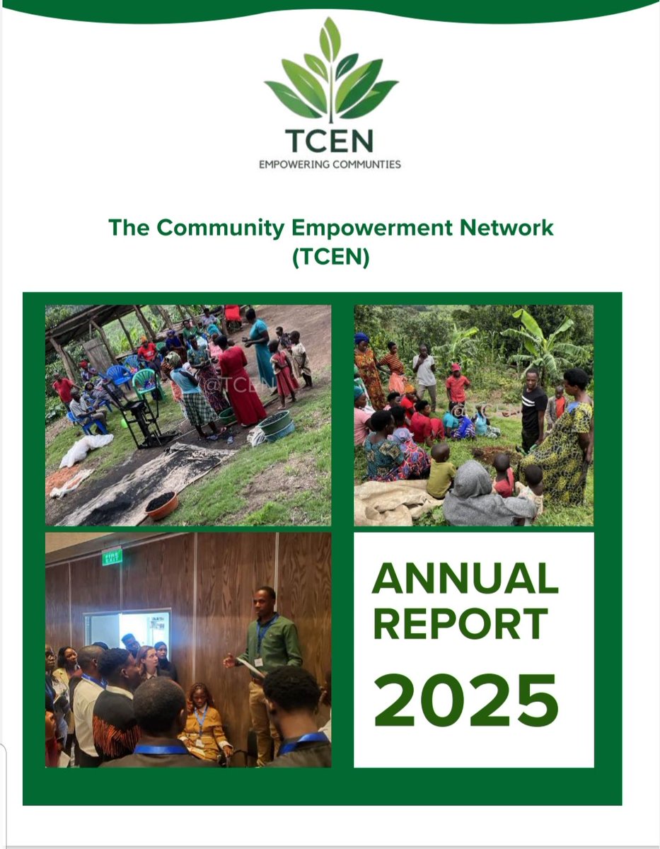 TCEN_Kyegegwa's tweet photo. As we step into 2026, we’re proud to share our 2025 Annual Report

In 2025, TCEN scaled its clean #energy initiatives, strengthened #climate partnerships, and expanded youth-led #climate action locally and globally.

📄 Read the full report via this link .
https://t.co/tQYTNWzJq7 https://t.co/SOryZuAdFw