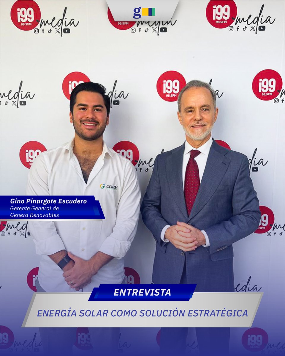 En Educación Financiera, Francisco Nugué conversa con Gino Pinargote Escudero sobre “Energía solar como solución estratégica” y su impacto en la gestión empresarial.

⏰ 09h30 - Jueves 22 en #diálogo

#EducaciónFinanciera #EnergíaSolar #Sostenibilidad