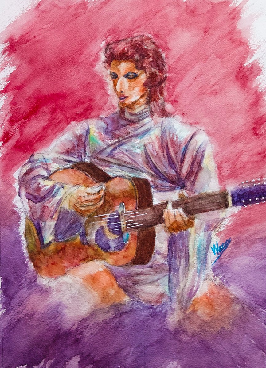 ZiggyStardust👨‍🎤🎸どの時代のボウイ様もカッコいいが、やはりジギー