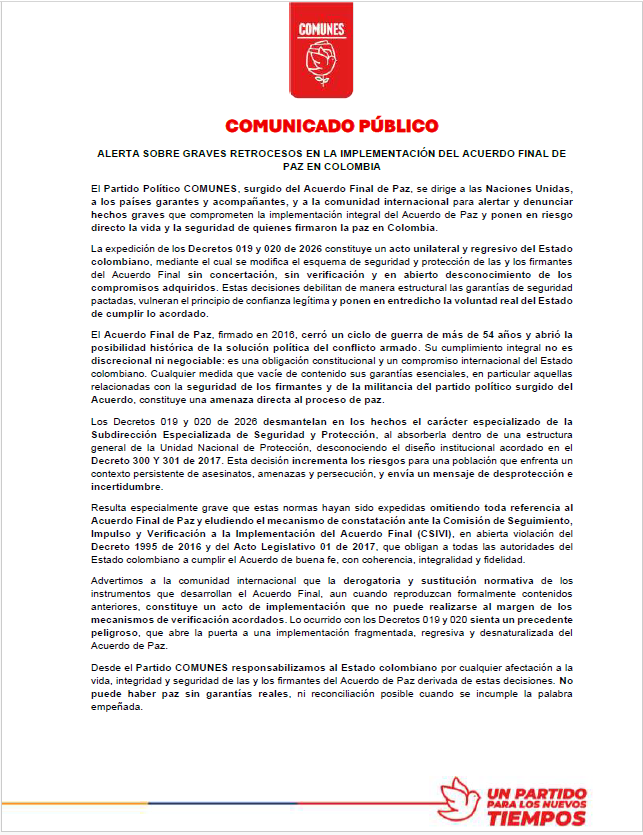 Rodrigo Londoño tweet media