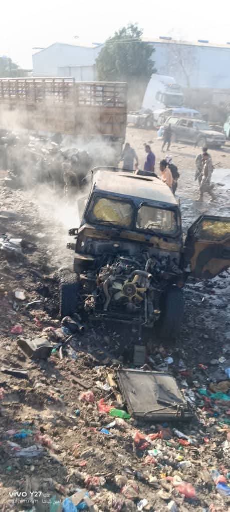 نجاة القائد البطل  حمدي شكري من الهجوم الذي استهدفه التنظيمات الإرهابية التابعه لدوله الإمارات   #الامارات_ترعى_الارهاب
#الامارات_تدعم_المليشيات 
#هاني_بن_بريك يستهدف حمدي شكري