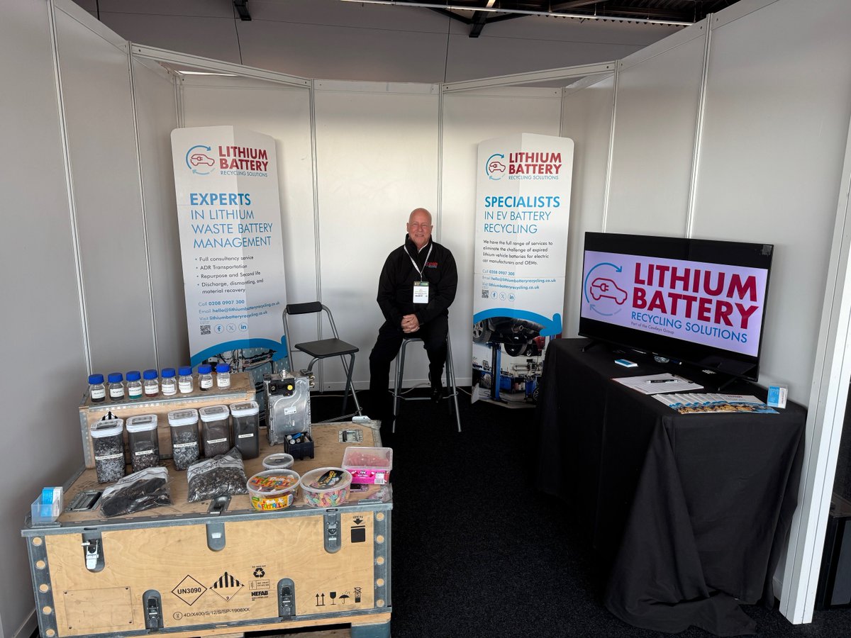 Lithium Battery Recycling Solutions tweet media