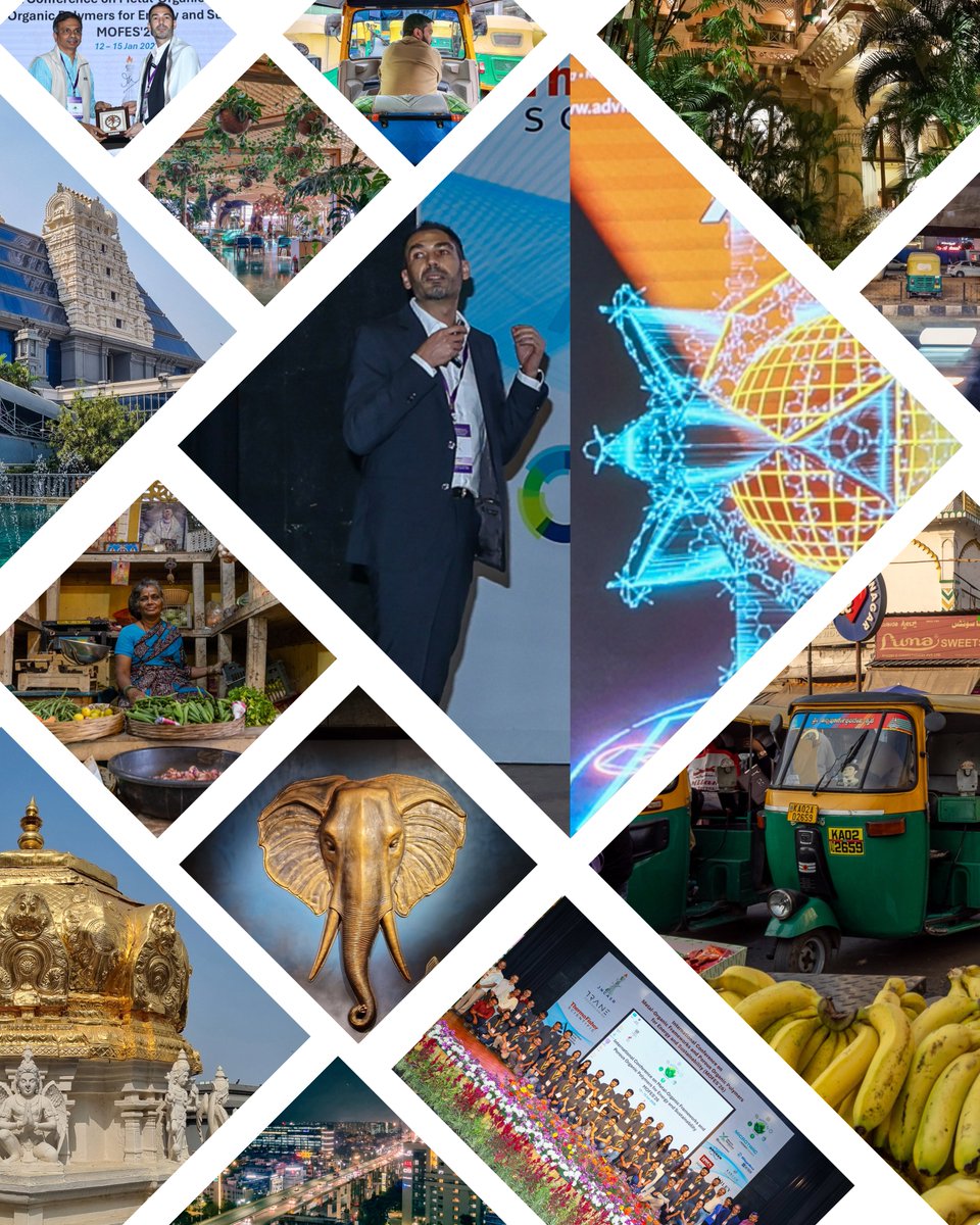 gecniv's tweet photo. MOFES'26 💎🇮🇳
Being back to India after 20 years also came with a wonderful #MOFES conference. Great talks, smooth organization (@Maji_TK, @jncasr), friends from overseas, peaceful campus, spicy food, fresh juices and crazy traffic. 
Thanks #IncredibleIndia for having me! 
#MOFs https://t.co/ze8A5sOkDm