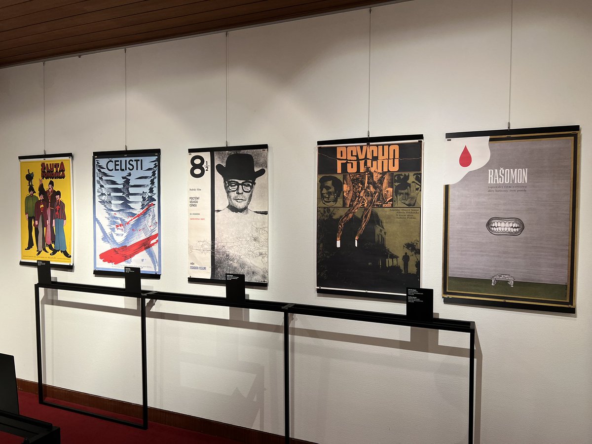 moegi_design's tweet photo. チェコ大使館で開催された映画"Identita: チェコのグラフィックデザイン"上映会へ✨めちゃ勉強になったしチェコのデザインについてもっともっと知りたくなりました👀 https://t.co/RU8ZExgB0K
1/30まで開催中のデザイン展も素晴らしいので是非🇨🇿✨各パネルにQRコードついてて詳細読めるのありがたい✨ https://t.co/pw98BuT62e