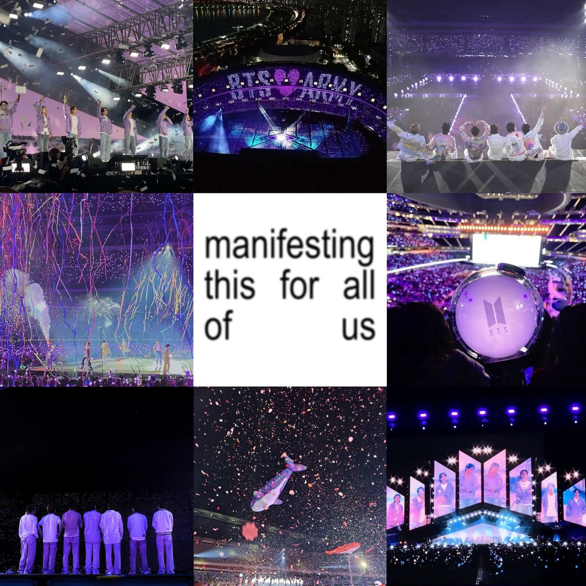 rt to claim luck for BTS concert, may the tickets find us