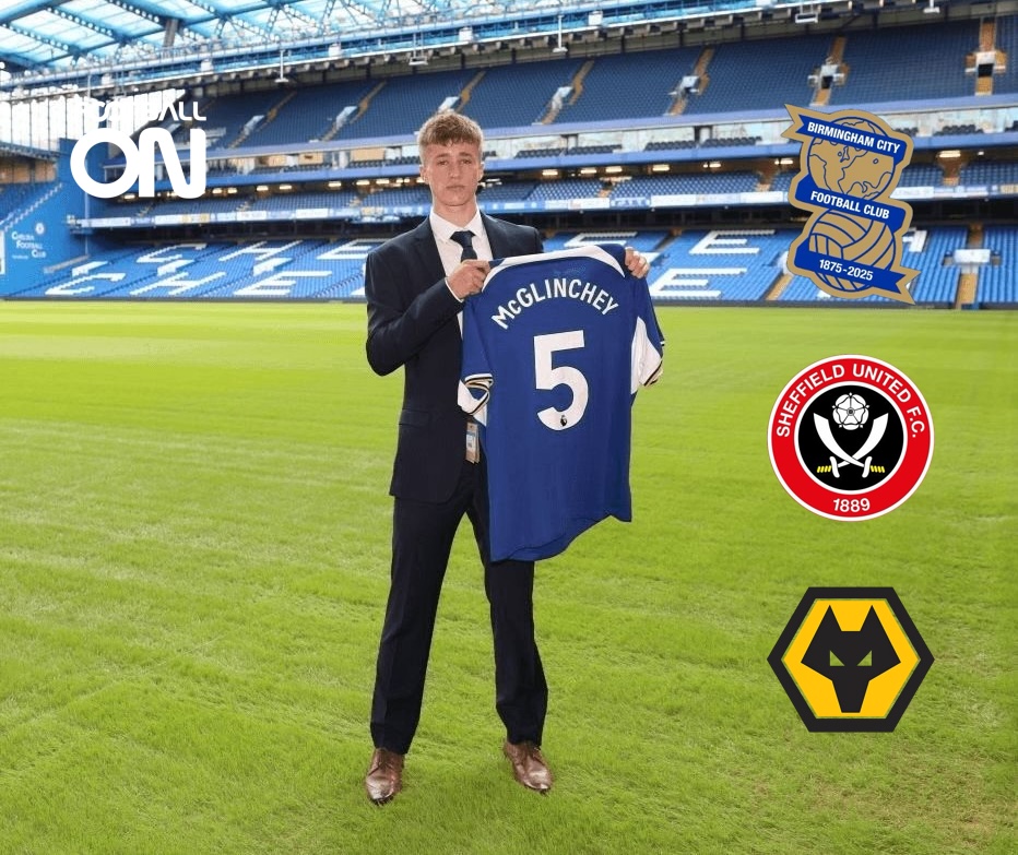 FootballOn__'s tweet photo. ▶️ NEWS ON — HARRY McGLINCHEY
🔛 O Birmingham City e Sheffield United estão competindo com o Wolves pela contratação de Harry McGlinchey, do Chelsea.
#BCFC | #SHUFC | #WWFC | #Wolves | @FootballLeagueW | #CFC https://t.co/jBzofphmMt