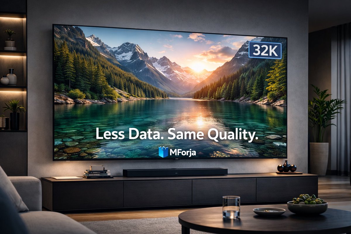 MForjaTech's tweet image. Video is the biggest cost center in modern infrastructure.

MForja exists to change that — with smarter compression, lower bandwidth usage, and better performance at scale.

Less data. Same quality. Real savings.

Or you can just do more…

🔗 mforja.com
#VideoTech…