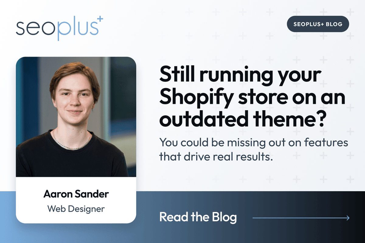 seoplus's tweet photo. Still running your Shopify store on an outdated theme? You could be missing out on performance upgrades, security updates, advanced customization, and built-in marketing features that drive real results.

Whether you're on a pre-Shopify 2.0 theme or just overdue for an update, a modern theme can make a measurable difference in your store’s success.

🔗 Read the full blog to see why now’s the time to upgrade.

https://t.co/a5D3qOVSTc