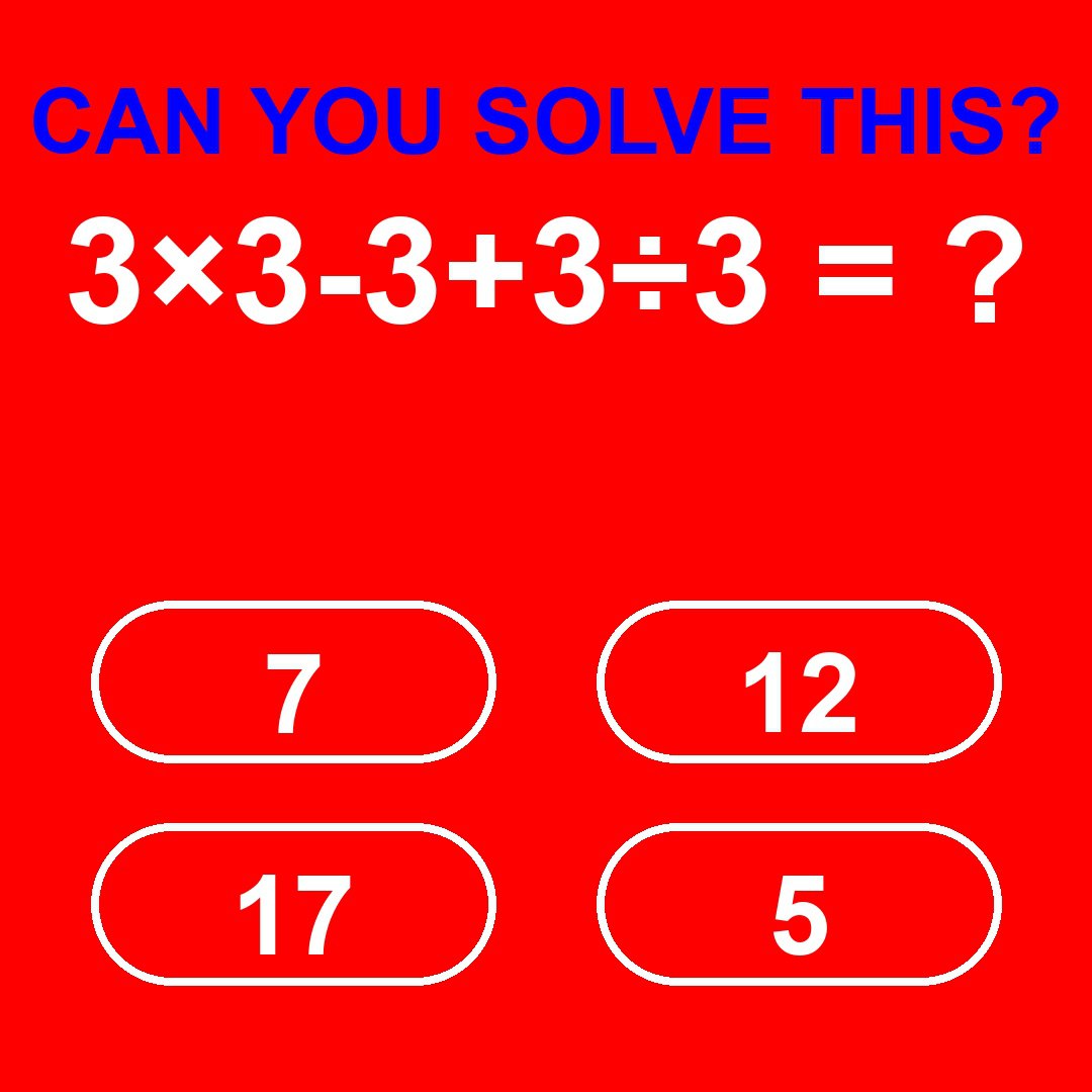MindMazeX68's tweet photo. Can you solve this ⁉️👇 https://t.co/MyI2plLo16