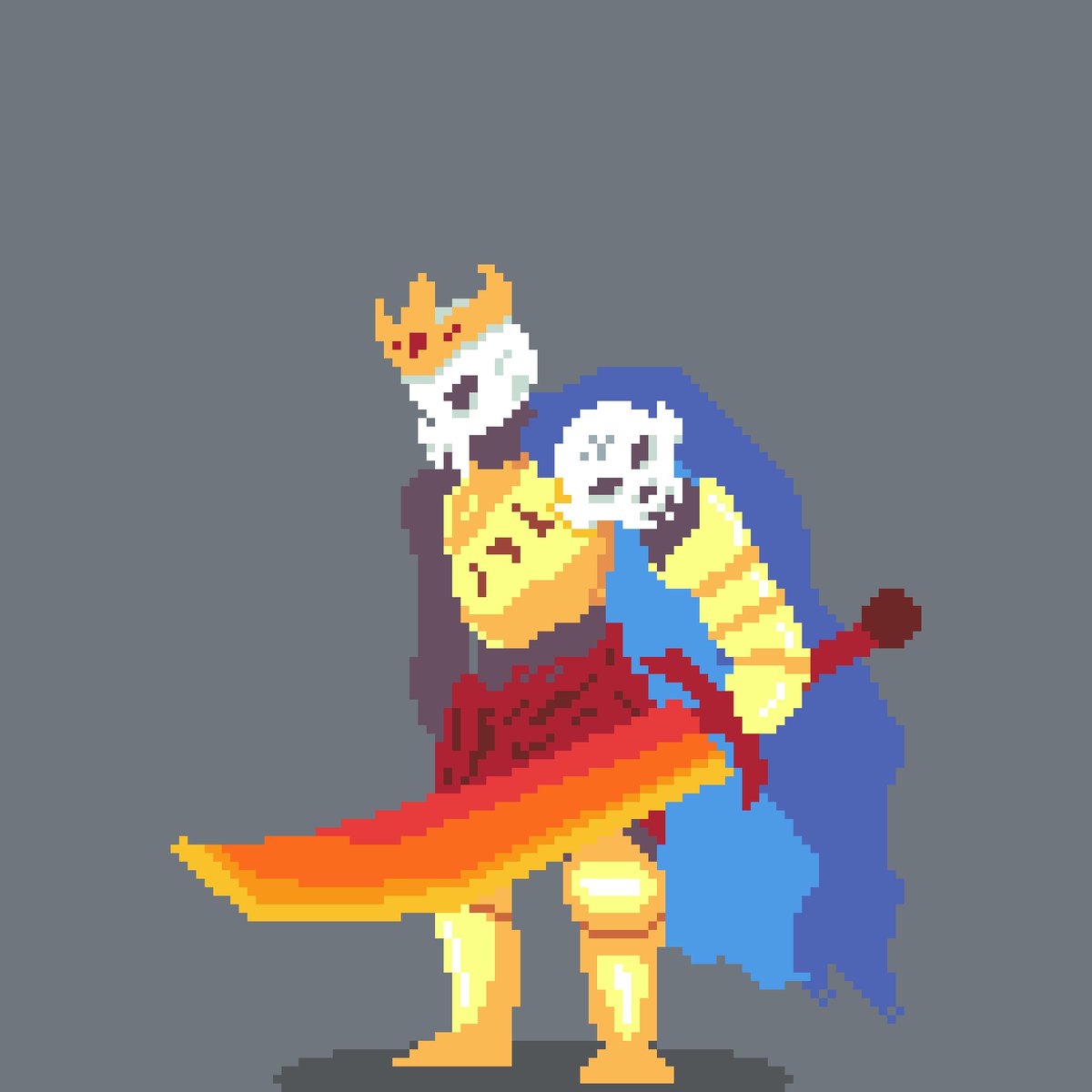 KeenBitsMain's tweet photo. OC #1
Madverse

Name: Exiled King
Species: Skeleton

#pixelart #art https://t.co/ihGUb1rpcV