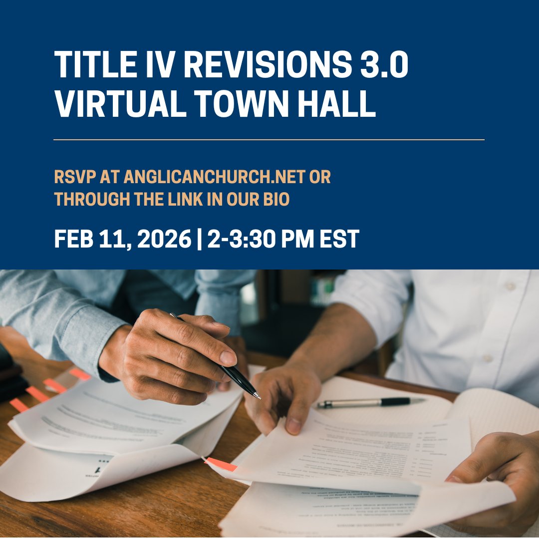 The_ACNA's tweet photo. The ACNA will be hosting a virtual Town Hall meeting regarding Title IV revisions. Register here: https://t.co/dXH9QrvtG2 https://t.co/vLBOGGlArU