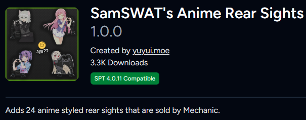 SPT truly is the best way to experience tarkov
I dont need to escape when my waifu loves me this much