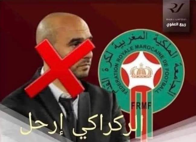 On a une seule mission mnt,c’est : 

REGRAGUI OUT !! 

C’est a cause de lui qu’on es vu par tout le monde, comme une équipe qui a besoin d’arbitrage pour gagner.

Notre équipe devait gagner avec des scores.. et n’ont pas avoir de la peine et galérer à gagner contre la Tanzanie et