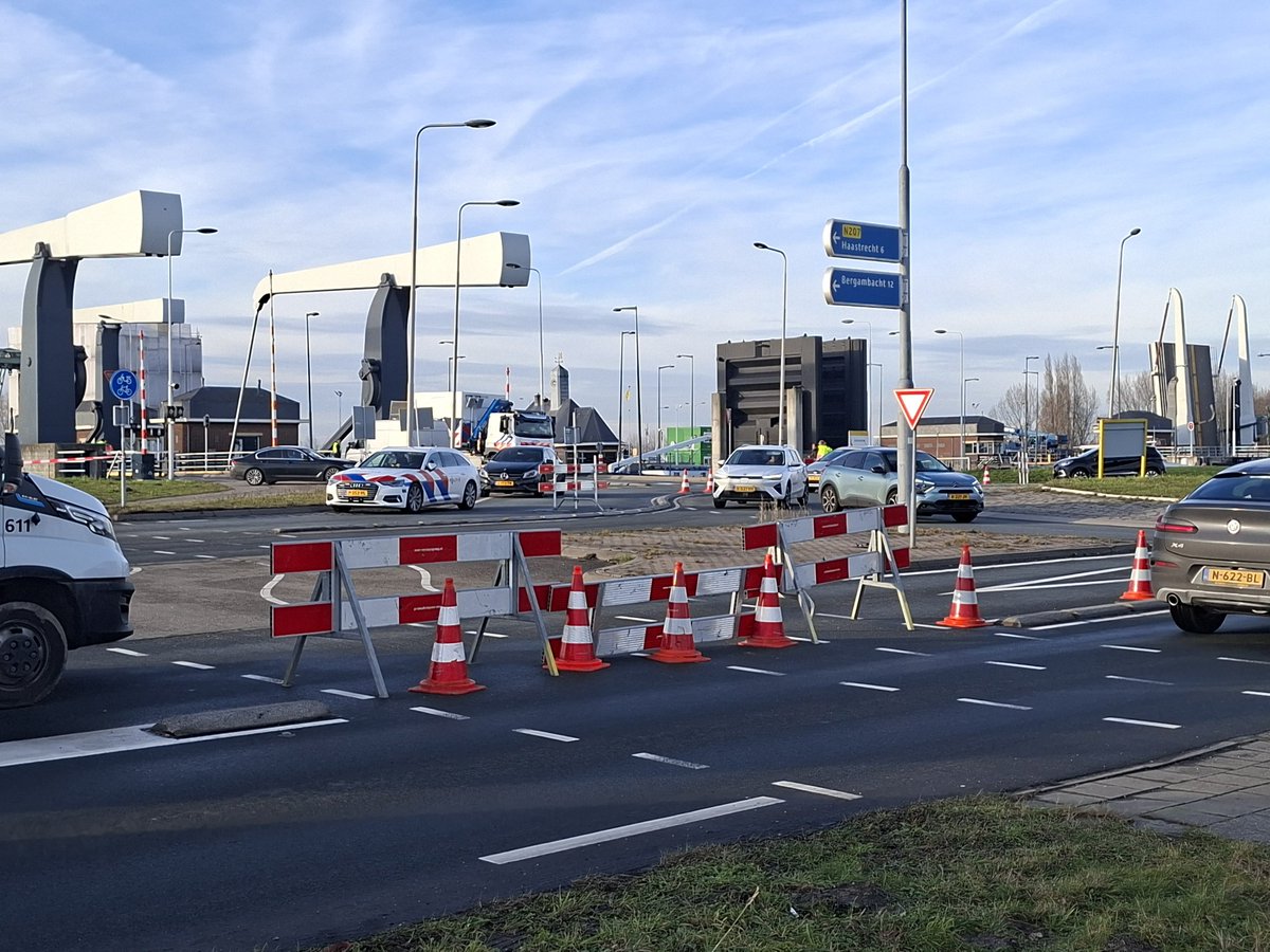 Ernstig ongeval bij Julianasluis in Gouda