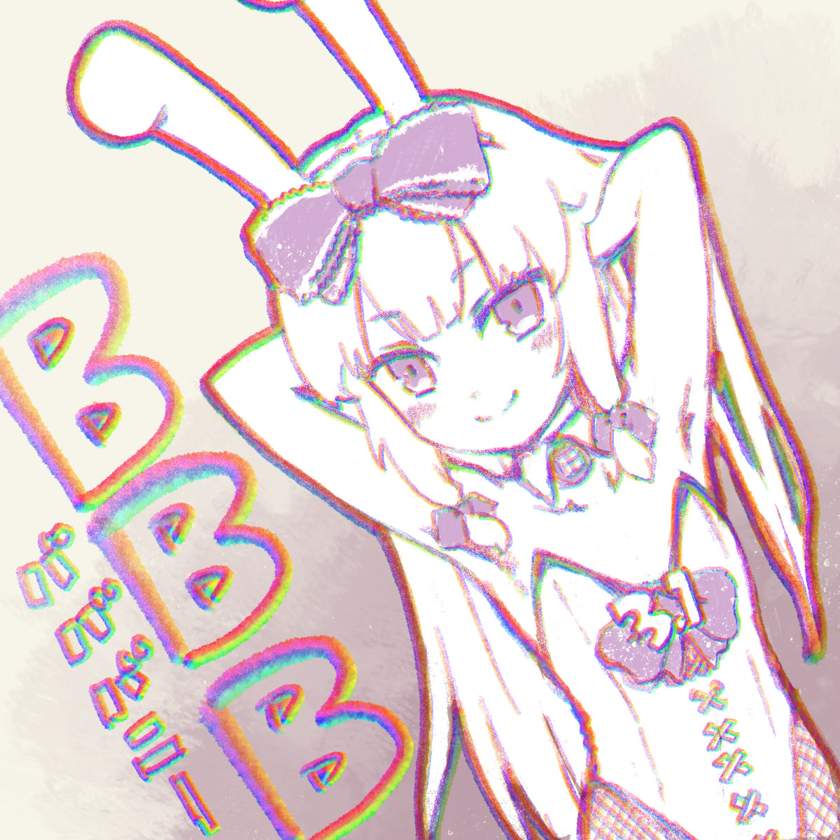 simuro's tweet image. 11バニー大婆様。 #OS娘