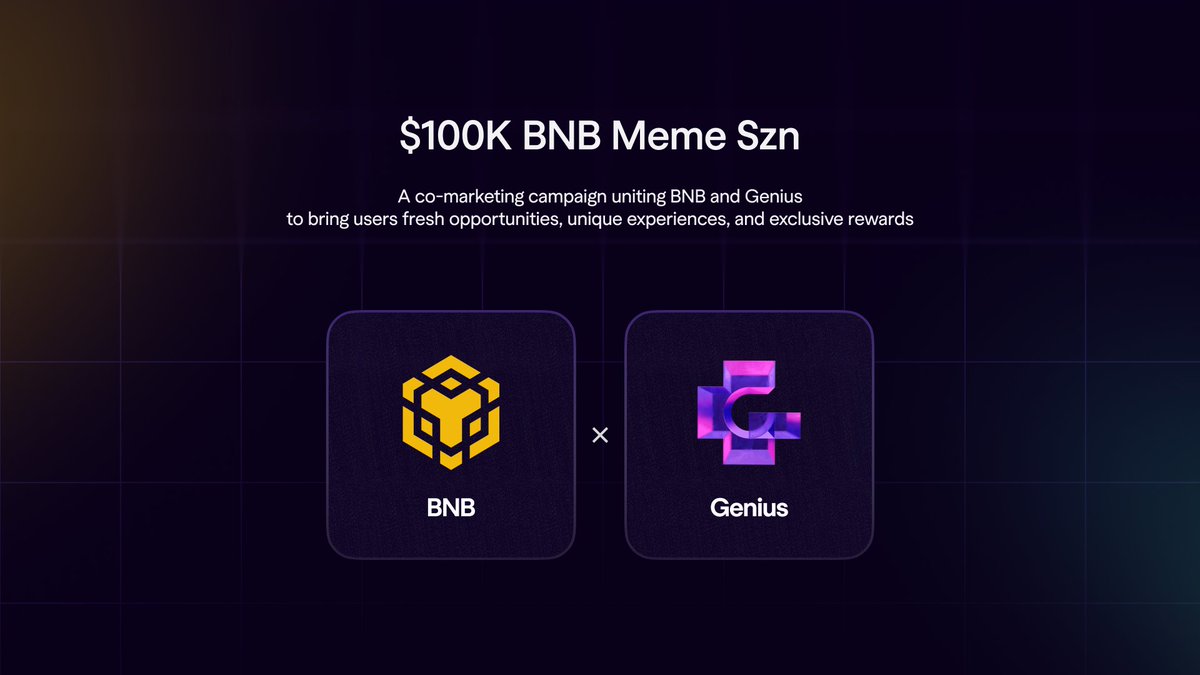 Our $100,000 trading competition with @BNBCHAIN is now LIVE! Join the  competition and start trading now.