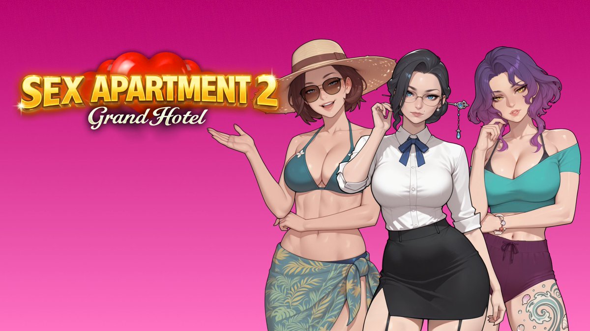 DreamersWstd's tweet photo. 🔥 We’re working on Sex Apartment 2: Grand Hotel.
A new story, a seaside hotel, familiar and new heroines, management and relationships.
Stay tuned.
https://t.co/trOJSWEnTA
#SexApartment2 #indiegame #adultgame #nsfw #hentai #gamedev https://t.co/jtbEncHL1J