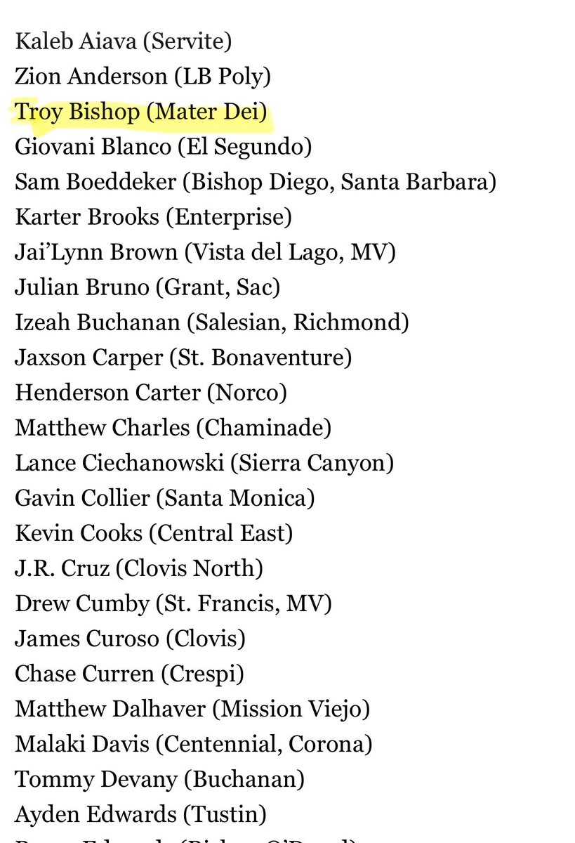 Blessed to be named All State !!
<a href="/CalHiSports/">Cal-Hi Sports</a>