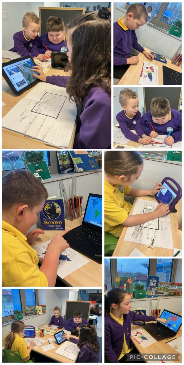 NantCelynBase's tweet photo. 🌍 As part of Passport to the World, the children learned about continents and which countries belong to each one. Using atlas maps, Google Maps and a fun 7 continents song, they practised new vocabulary like Africa, Asia and Europe. Brilliant map skills! 🗺️✨

@nantcelynschool https://t.co/LzfPvaJatV