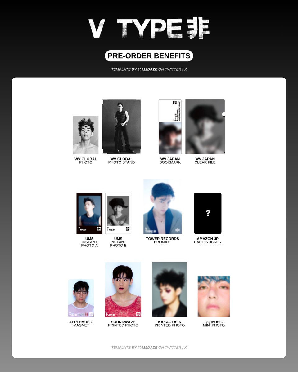 BTS TAEHYUNG PHOTOBOOK PB POSTER SET WISHLIST WL TEMPLATES BTS TAEHYUNG PHOTOBOOK PB POSTER SET WISHLIST WL TEMPLATES