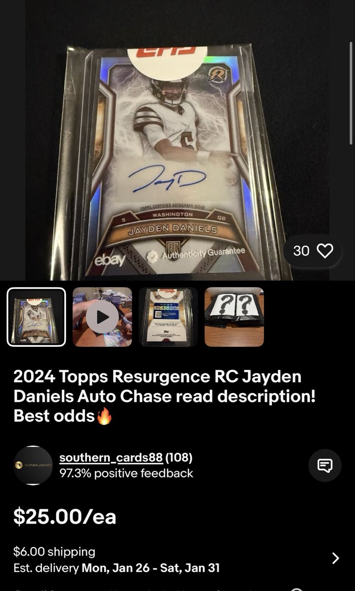 justinkadesport's tweet photo. If you sell on EBay, don’t do stupid stuff like this.  Sellers like this should be ashamed. It’s scammy, and makes you look like a dbag to the hobby. 

#thehobby
@CardPurchaser https://t.co/hPG5wuSrZv