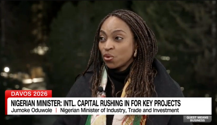 SentinelDigest's tweet image. Exciting news from Davos! 🚀 Nigeria's economy is booming with a 4% growth and inflation on the decline. Investors are taking notice! 🌍💼 #Davos #NigeriaEconomy #InvestmentOpportunities

Read more: zurl.co/AUmZa