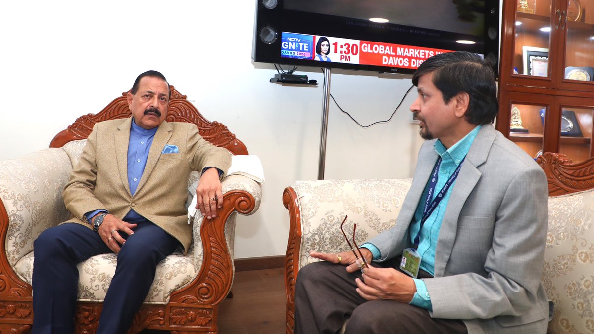 Dr Jitendra Singh tweet media