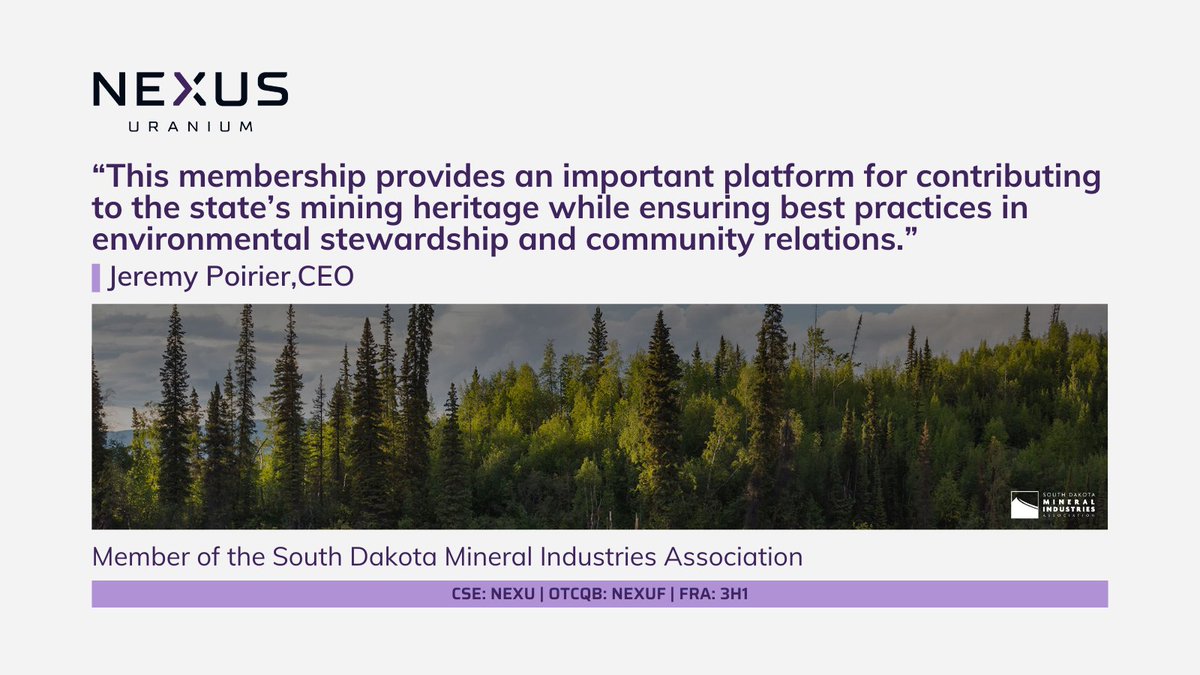 Nexus Uranium (CSE: NEXU) (OTCQB: NEXUF) tweet media