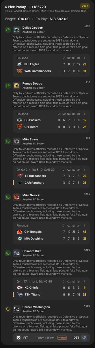 I’m still salty over this 18k I almost snatched from <a href="/DKSportsbook/">DraftKings Sportsbook</a> this Christmas, they never gave a cashout once. idk what possessed me to put my trust in Darnell