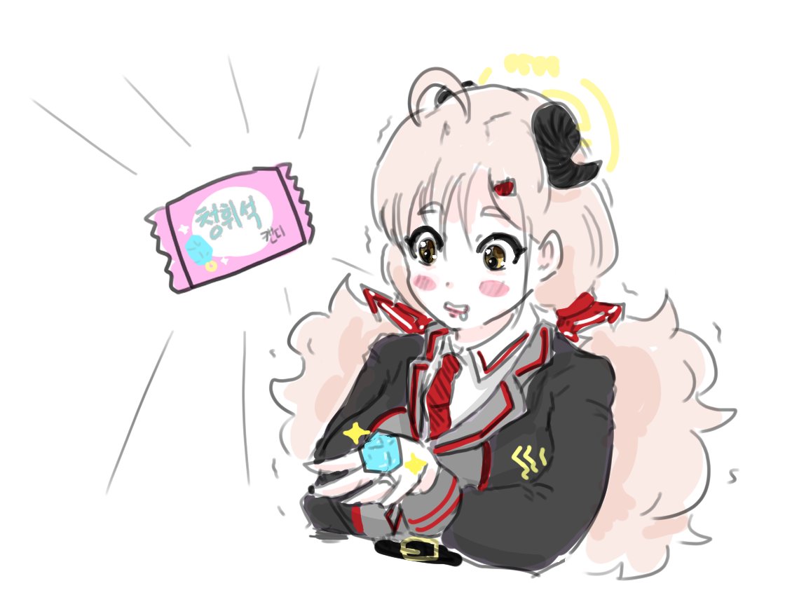 Bishoku_Burger's tweet image. 이즈미는 보석캔디를 받아도 좋아할 거 같아