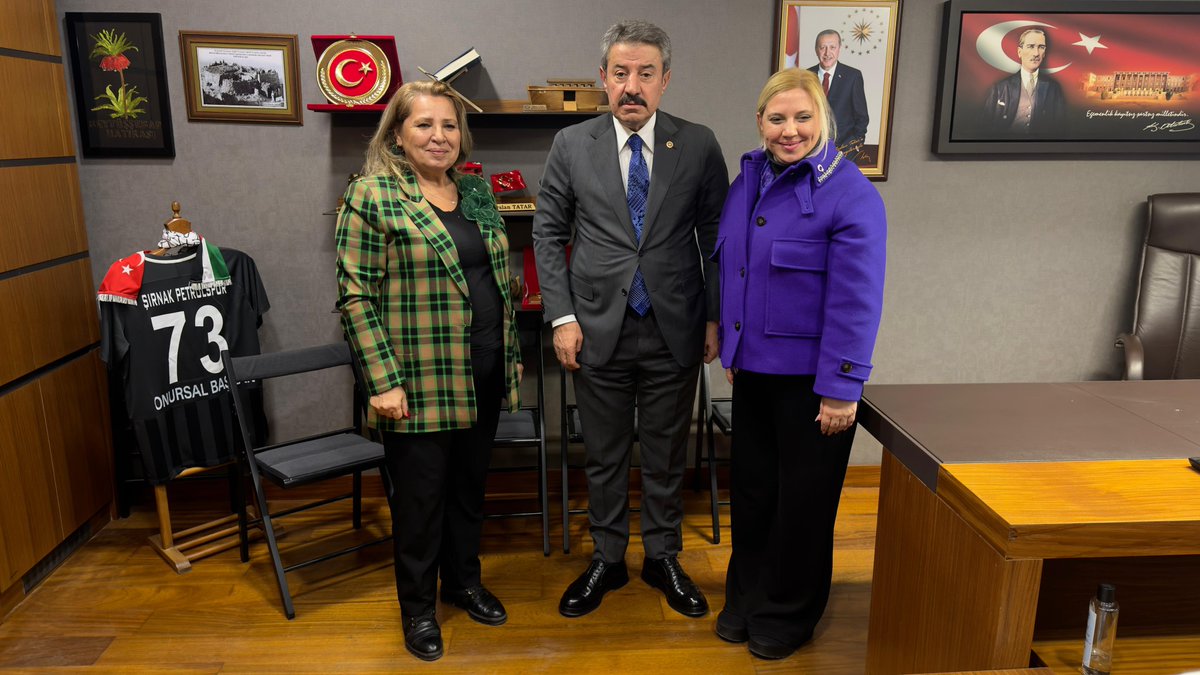 📍 Türkiye Büyük Millet Meclisi

Türk Psikologlar Derneği Genel Başkanı Prof. Dr. Gökhan MALKOÇ, kıymetli yönetim kurulu üyelerini ve değerli vatandaşlarımızı Gazi Meclisimizde misafir ettik.

Nazik ziyaretleri için kendilerine teşekkür ediyor, çalışmalarında başarılar diliyorum.