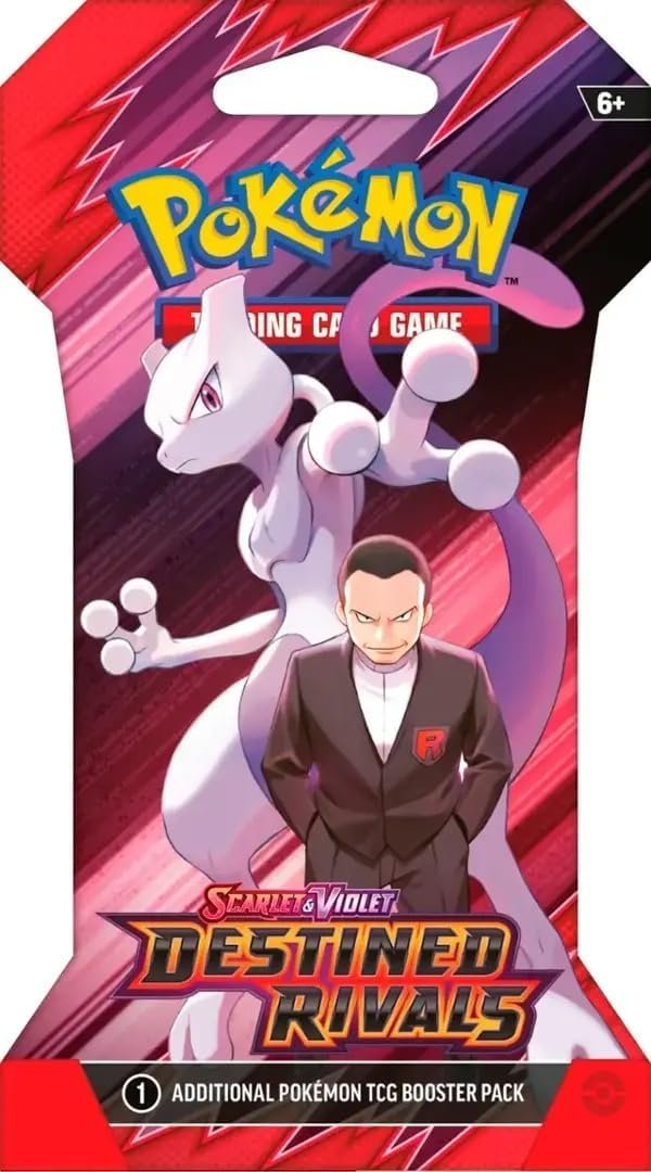 pokemoninstock's tweet image. Alert #PokemonTCG #DestinedRivals for US 🇺🇸 : the Pokemon SV10 Destined Rivals Sleeve Boosters are back on Amazon US for $6.99 (seller Amazon)!

Click here: amzn.to/4qxFJC9 #ad