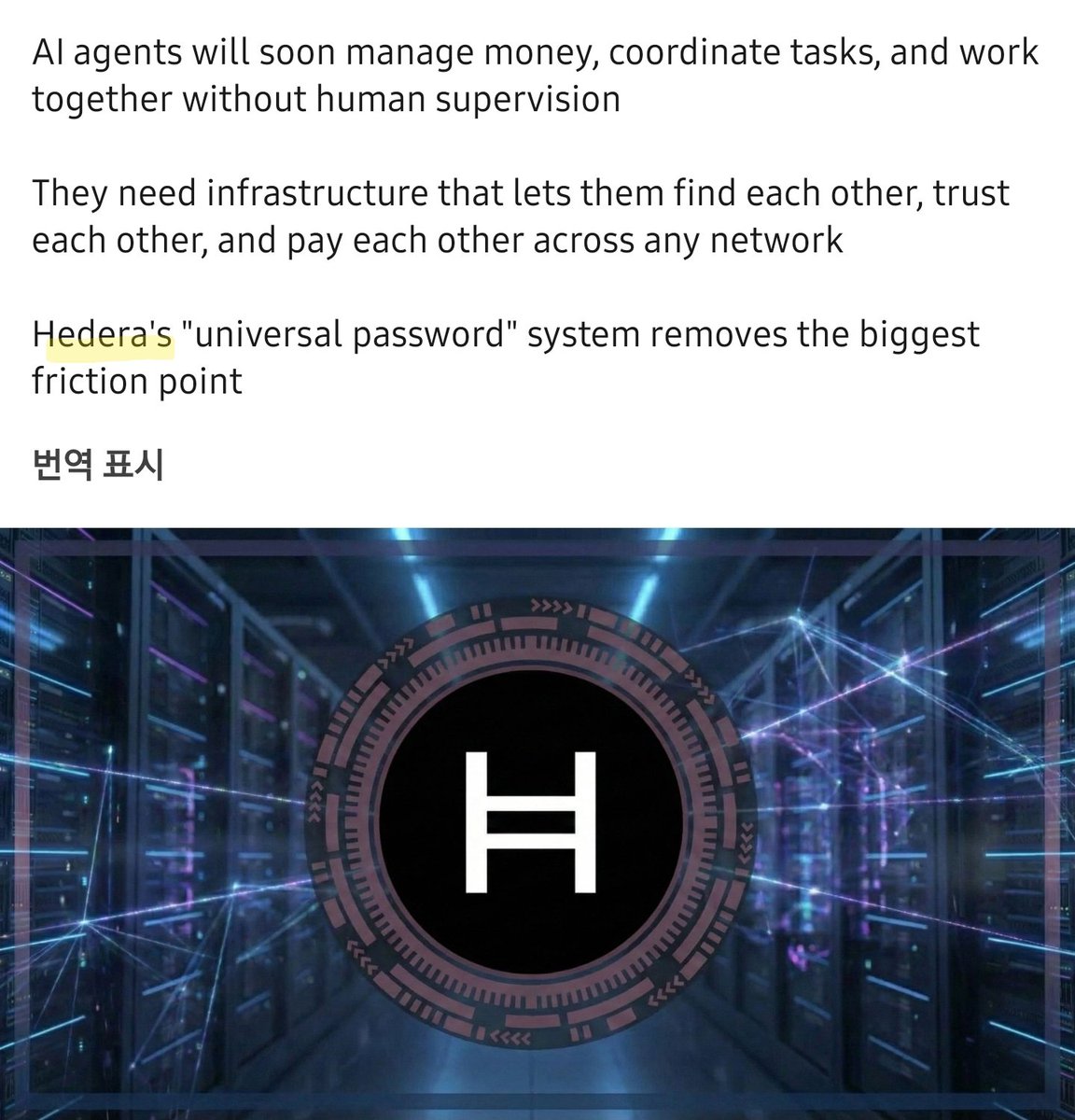 Hedera is a phoenix. tweet media