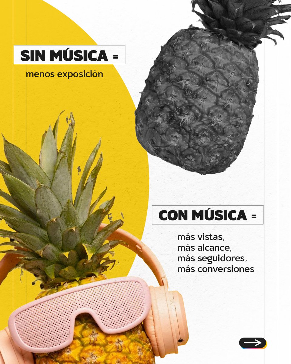 Bookmediacorp's tweet photo. El secreto para que se queden hasta la última diapositiva: 🎵

La música marca el ritmo de la lectura. Una melodía  mantiene al usuario entretenido mientras consume tu información, aumentando el tiempo de permanencia en tu post (¡y al algoritmo le encanta eso!). 📈

Guarda este post si vas a empezar a usar audio en tus carruseles!