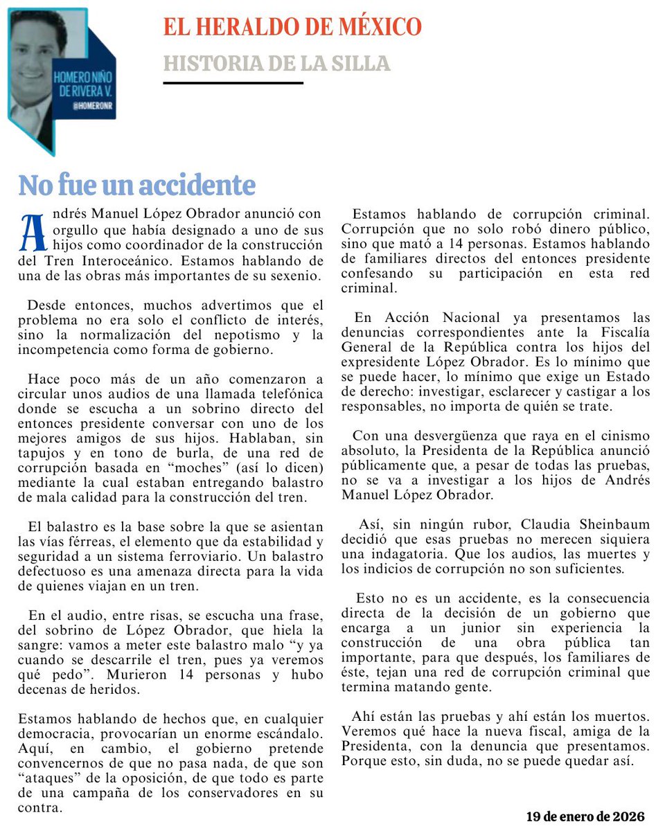 Homero Niño de Rivera tweet media