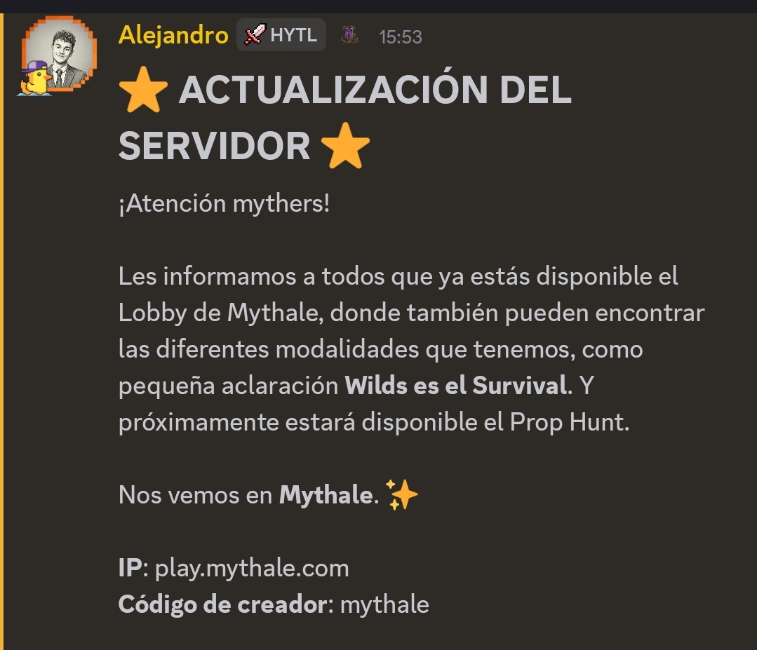 Mythale tweet media