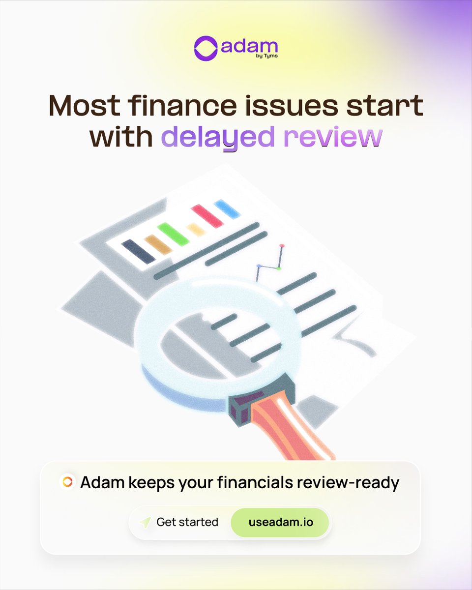 useadam_io's tweet photo. When records are always organized, reviews happen faster and decisions improve. Adam keeps your data continuously prepared, not rushed at month-end.

Try Adam: https://t.co/FA9CNBtgFP https://t.co/URG2OU9FUd