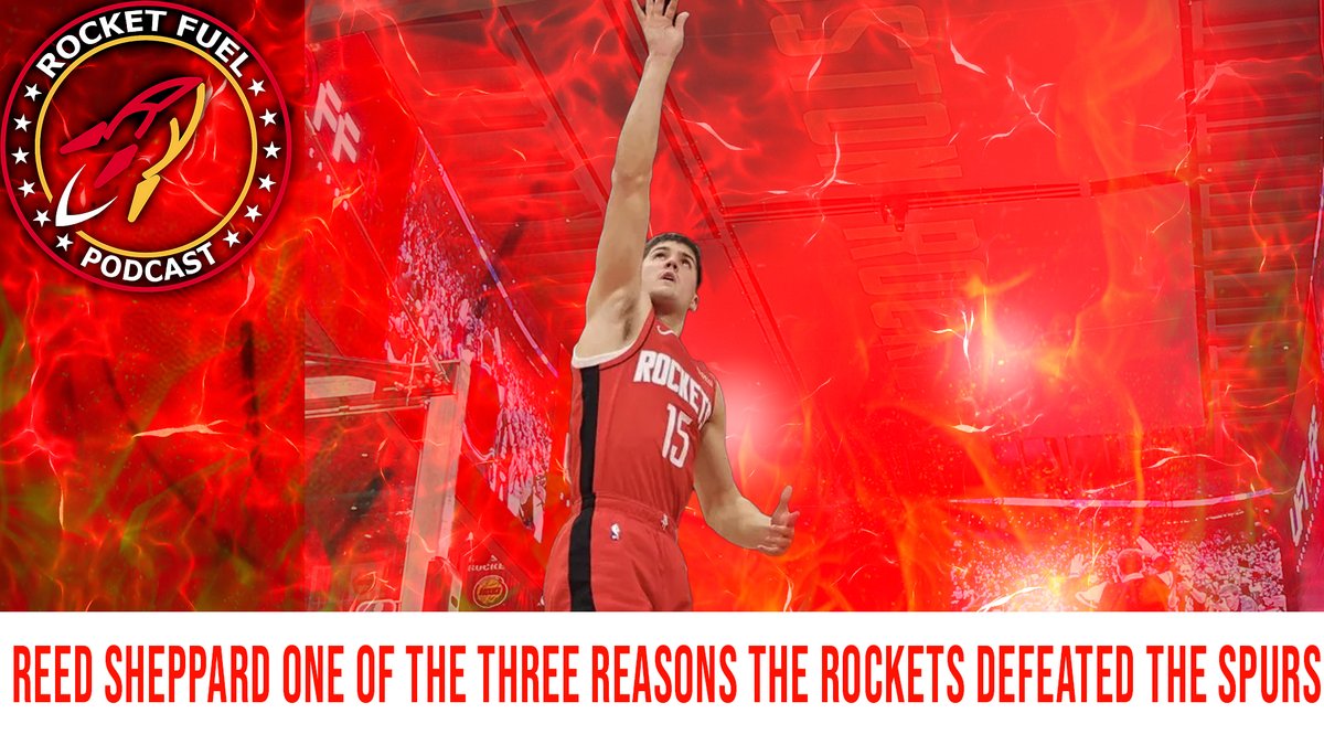 NEW EPISODE!
Reed Sheppard again proves he is the Rockets' X FACTOR.

youtu.be/F17HVFxDRWA