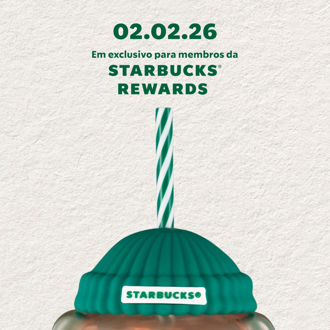 No dia 2 de fevereiro 🧸Em exclusivo para membros da Starbucks Rewards. Descarregue a App!