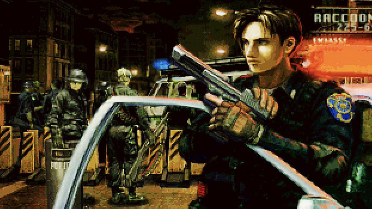 leonarchiive's tweet image. today marks the 28st anniversary for resident evil 2 (1998)