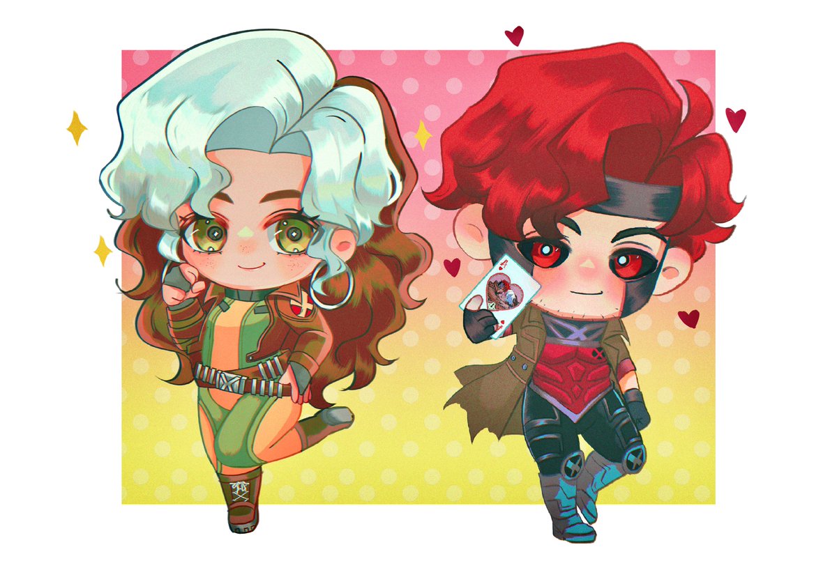 💚🩷
#MarvelRivals #Rogue #Gambit