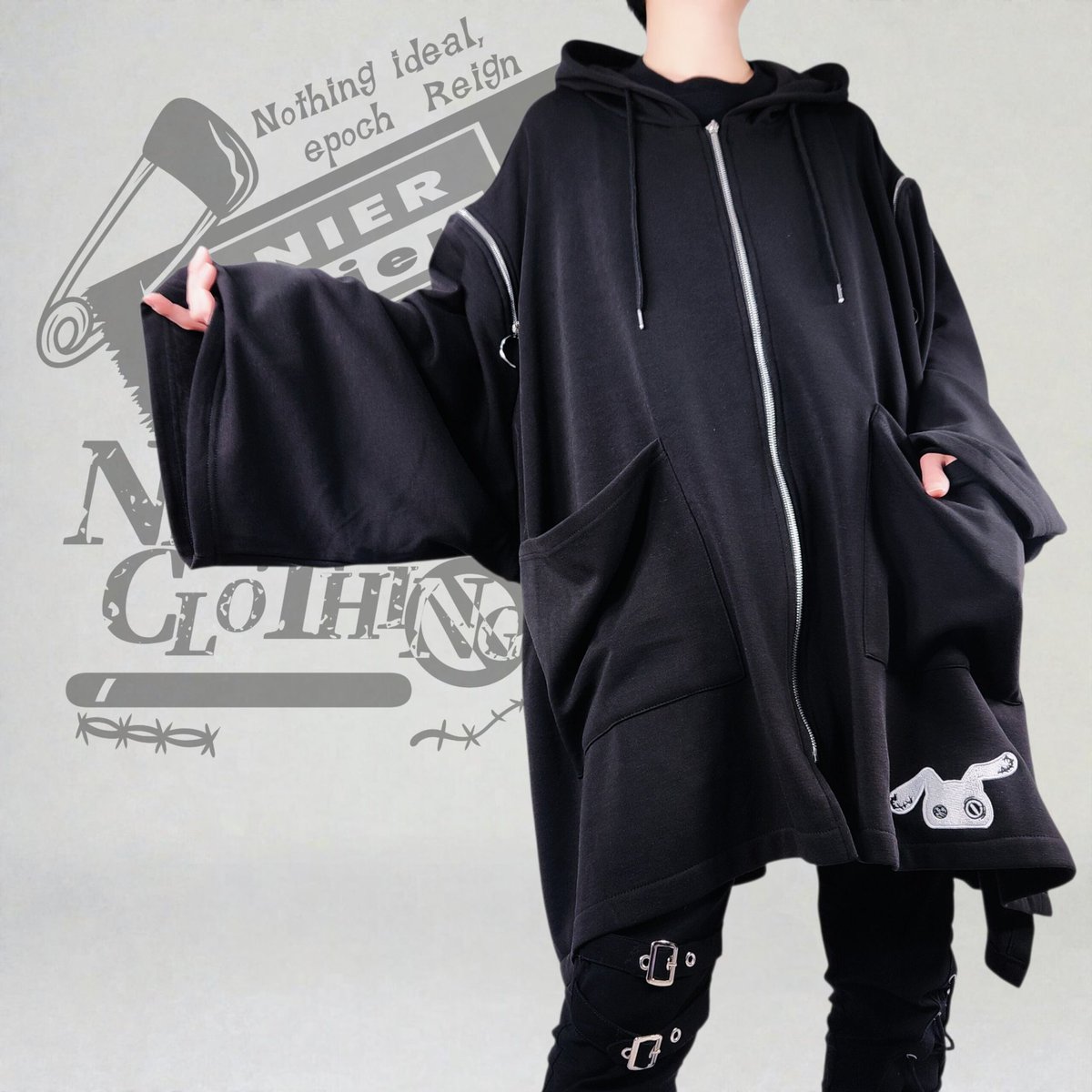 NieR_tokyo's tweet image. 🎁本日〆切プレゼント企画🎁

MEN'S 防寒SUPER OVERSIZE 
2WAY ZIP PONCHO OUTER

🎁2名様にプレゼント🎁

◼応募方法
フォロー(@NieR_tokyo) &amp;amp; リポスト
◼締切〆  本日24時

是非ご参加ください🙇‍♂️🙇‍♀️