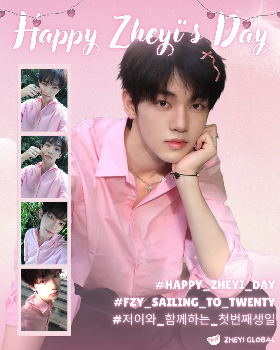 GLOBALZHEYI's tweet image. HAPPY ZHEYI DAY!

We want to wish a happy birthday to our dearest maknae Fan Zheyi! We hope that you will have an amzing first birthday as a member of Modyssey! 🎂

Thank you for always giving your best in everything you do, we wish you success, happiness and may all your wishes…