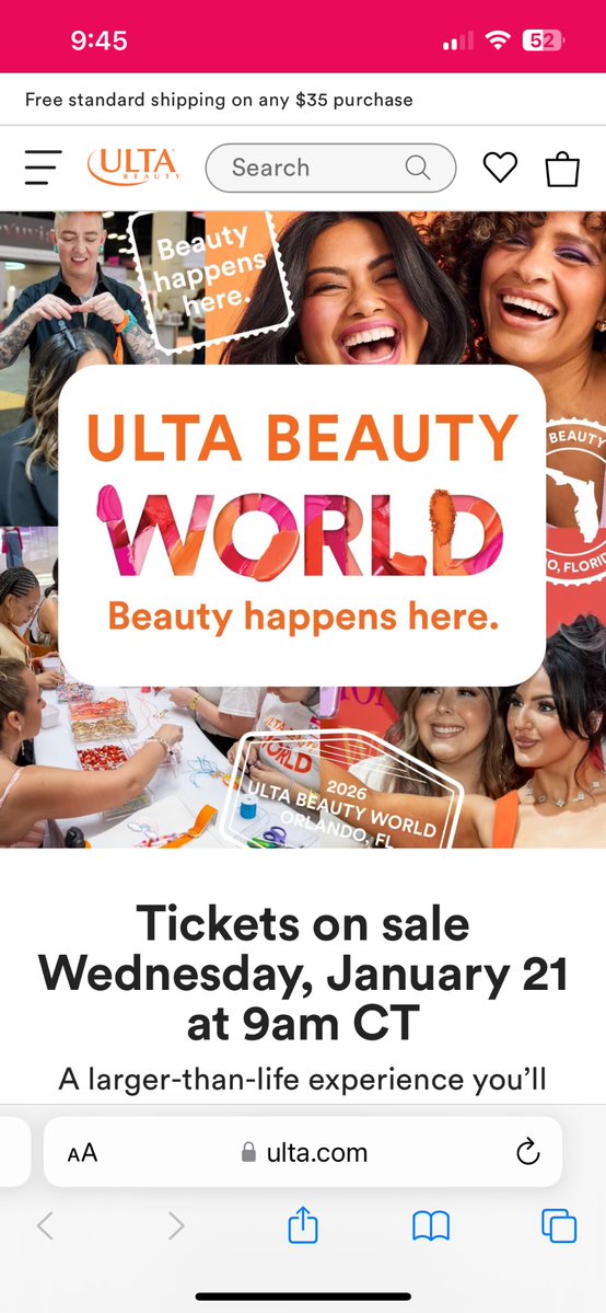 emocowgirlamber's tweet image. Wish me luck Ulta beauty world