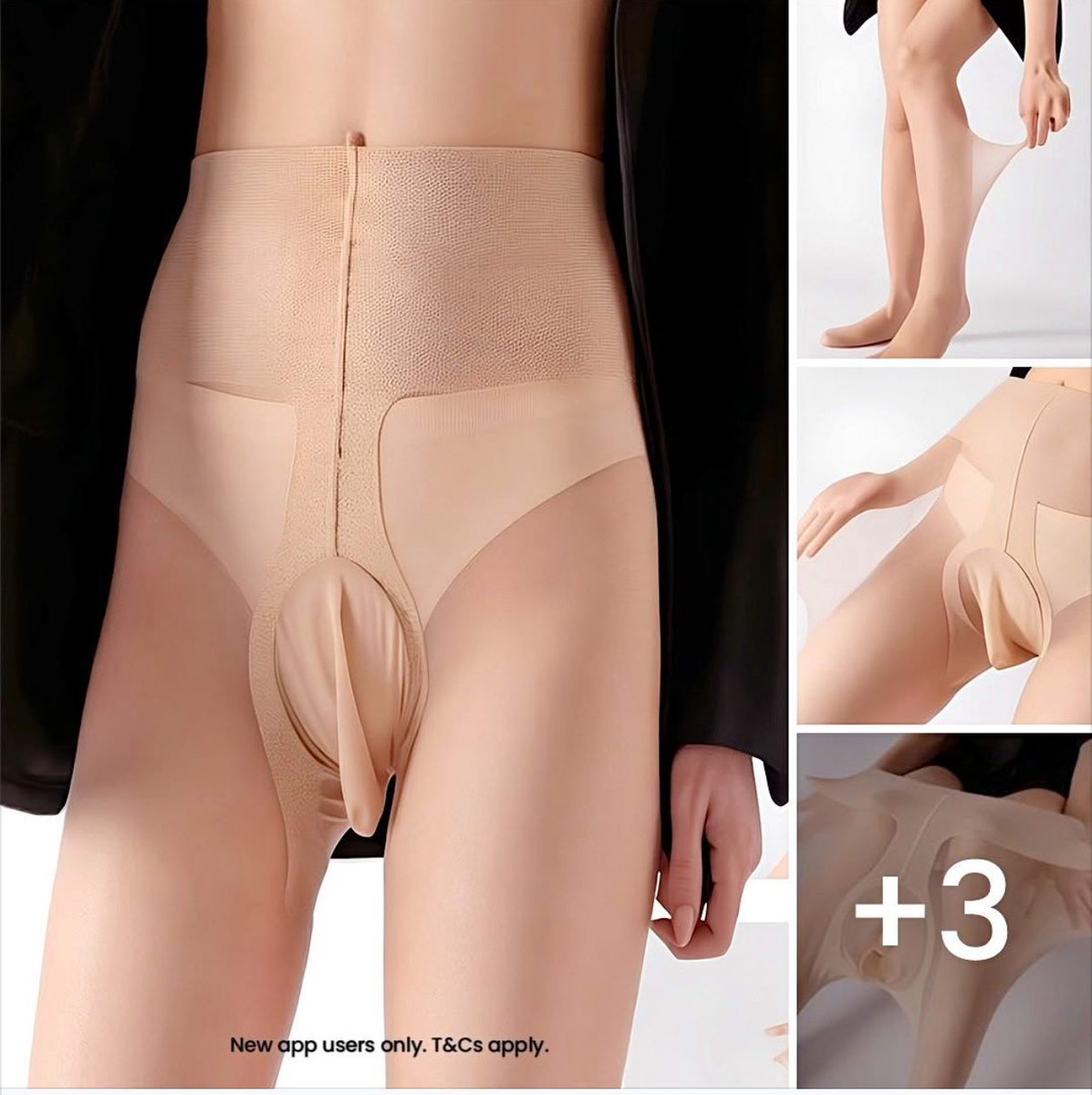 michiganjamomma's tweet photo. Apparently Temu thinks I need meat flap tights!? ๐คฃ๐คฃ๐๐ https://t.co/FoXG6pV6VQ