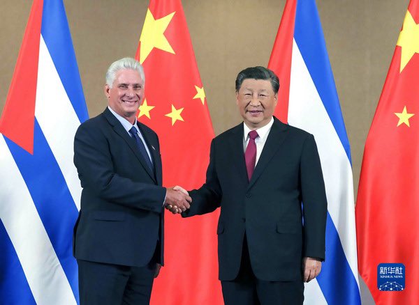 🇨🇳🇨🇺 | El presidente de China, Xi Jinping, aprobó un paquete de ayuda para Cuba que incluye 80 millones de dólares en asistencia financiera y un donativo de 60 mil toneladas de arroz.