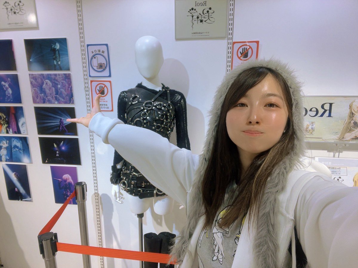 推しの歴代いち大好きな衣装を見に🫶 この20分後に推しも来てた！ 前回