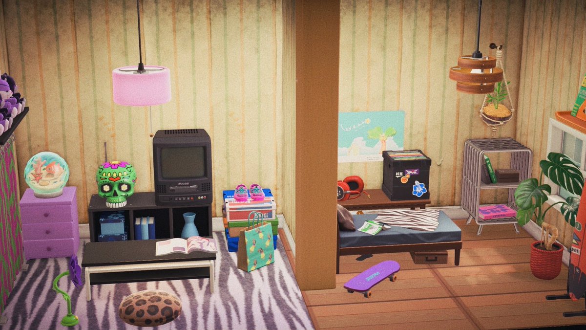 893Hu's tweet image. ギャル男のシェアハウス🌺
 #あつ森　
#どうぶつの森