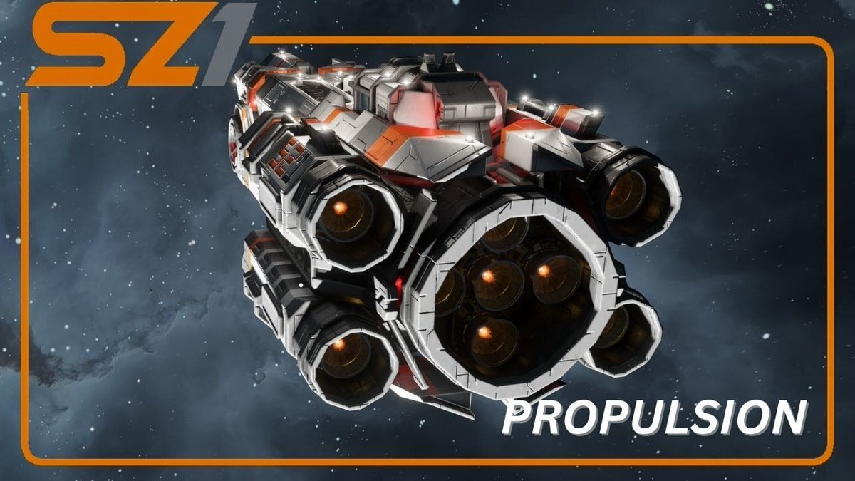 SpaceEngineersG's tweet photo. SZ1 - Aegis by sneakyzebra1

➡️ https://t.co/gsbI4AFRUO

The SZ1-Aegis is a compact corvette-class escort developed by SZ1 Shipyards to provide close-range protection, patrol capability, and forward screening for fleet and industrial assets operating in frontier space.

What are YOU engineering? We want to see your creations! #SE2
